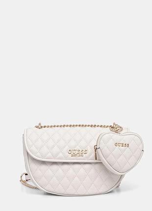 Urbanshop com ua guess сумочка guess atabey цвет бежевый hwqg98 94210 размеры запитуйте