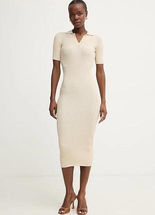 Urbanshop com ua fracominaсукня bodycon з віскози бежева однотонна fs26sd5001k564q7 розміри запитуйте