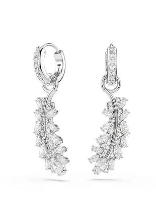 Urbanshop com ua swarovskiсережки жіночі металеві з цирконієм vienna 5754272 розміри запитуйте
