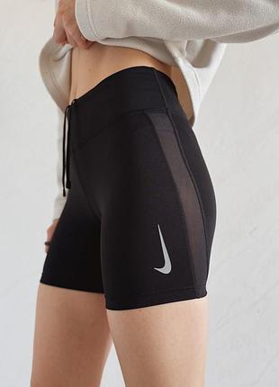 Спортивні шорти nike dri fit з сітчастою вставкою xs