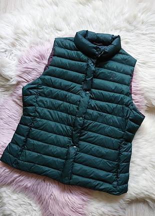 💚🤎🩵 мега крута стьобана жилетка tommy hilfiger