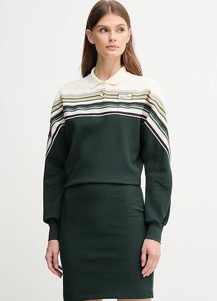 Urbanshop com ua lacosteсукня lacoste колір зелений mini розкльошена ef5408 розміри запитуйте
