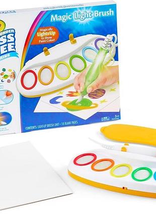 Crayola color wonder magic light brush mess free набір для малювання