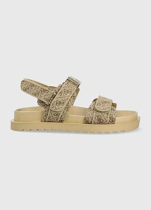 Urbanshop com ua guessсандалі guess fabelis2 жіночі колір бежевий fl6fb2 fal03 розміри запитуйте