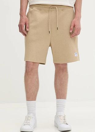Urbanshop com ua hugo blueтрикотажные шорты мужские с хлопком бежевые regular waist 50534451 размеры запитуйте