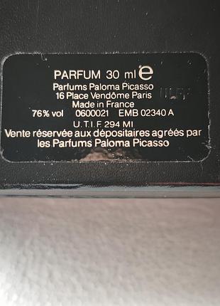 Paloma picasso parfum 30 ml. 4