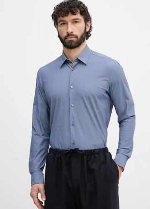Urbanshop com ua bossсорочка чоловіча liam блакитна 50562148 розміри запитуйте