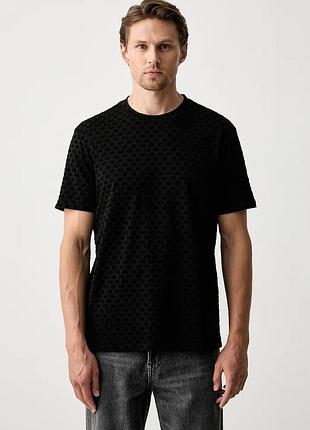 Urbanshop com ua armani exchangeфутболка чоловіча бавовняна чорна xm003079 af10356 розміри запитуйте