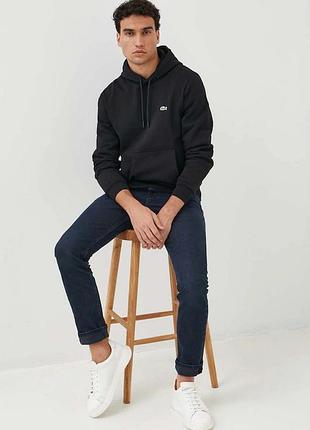 Urbanshop com ua lacosteкофта з капюшоном бавовняна чорна sh9623 розміри запитуйте