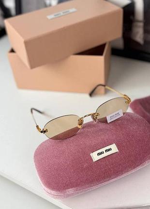 Окуляри очки miu miu овальна форма