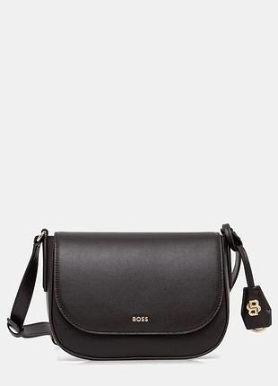 Urbanshop com ua bossсумка крос-боді жіноча шкіряна numah saddle коричнева 50547756 розміри запитуйте