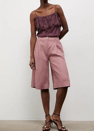 Urbanshop com ua answear.labшорты женские льняные розовые high waist размеры запитуйте