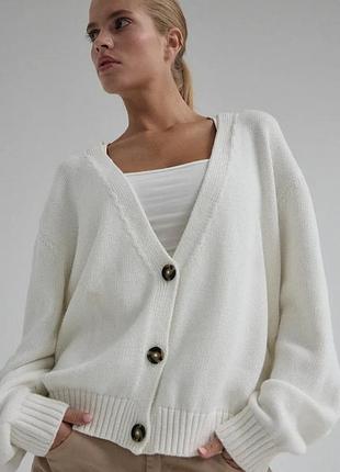 Urbanshop com ua muuv.muuv кардиган женский с хлопком tua белый размеры запитуйте