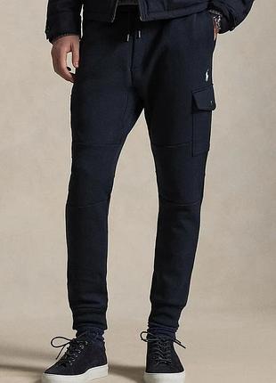 Urbanshop com ua polo ralph laurenспортивные брюки мужские с хлопком темно-синие regular waist 710980340 размеры запитуйте