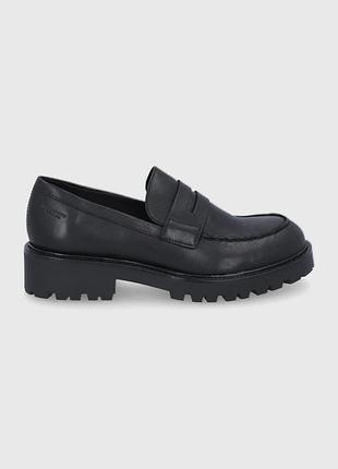 Urbanshop com ua vagabond shoemakersшкіряні туфлі vagabond shoemakers жіночі колір чорний на плоскому ходу розміри запитуйте