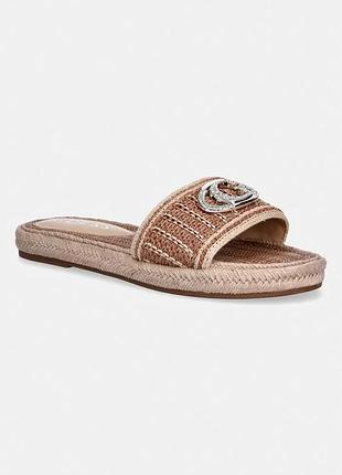 Urbanshop com ua guessшльопанці жіночі kaylis бежеві fljkli fab03 розміри запитуйте