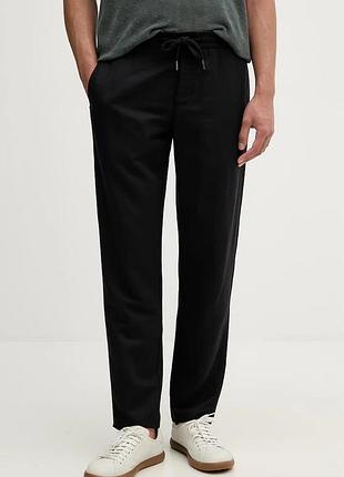 Urbanshop com ua marc o'poloштани чоловічі з льоном чорні regular waist 5000013922 розміри запитуйте