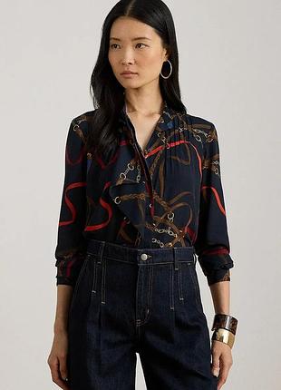 Urbanshop com ua lauren ralph laurenсорочка lauren ralph lauren цвет синий regular 200p03553 размеры запитуйте