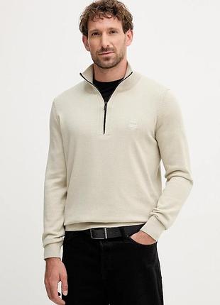 Urbanshop com ua boss orangeсвитер мужской с добавлением кашемира kanobix_s бежевый 50527585 размеры запитуйте