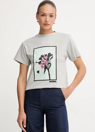 Urbanshop com ua max&co.футболка жіноча бавовняна mcoognuno сіра 2616971054200 розміри запитуйте