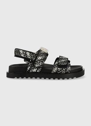 Urbanshop com ua guessсандалі guess fabelis жіночі колір чорний fl6fbs fal03 розміри запитуйте