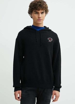 Urbanshop com ua hugoсветр з домішкою вовни hugo чоловічий колір чорний теплий 50516626 розміри запитуйте
