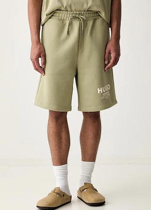 Urbanshop com ua hugo blueтрикотажні шорти чоловічі бавовняні nomario бежеві 50510728 розміри запитуйте