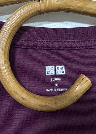 Лонгслів uniqlo s бавовна 3