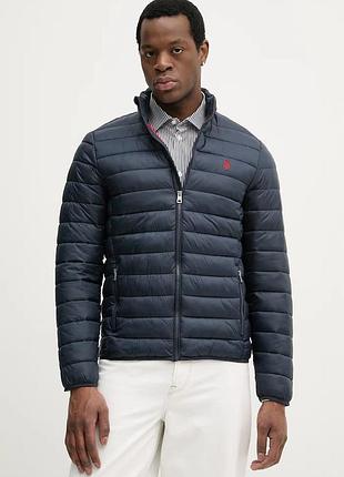 Urbanshop com ua u.s. polo assn.куртка мужская lightweight bound quilted темно-синяя mup3905 размеры запитуйте