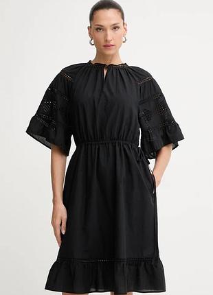 Urbanshop com ua marc o'poloлітня сукня бавовняна чорна однотонна 5000014525 розміри запитуйте