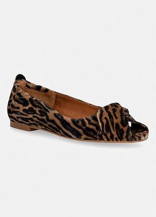 Urbanshop com ua billi biбалетки замшеві leopardo cuoio suede коричневі a9410 розміри запитуйте