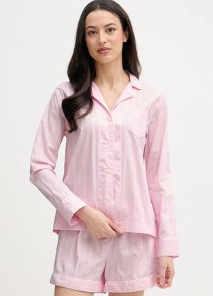 Urbanshop com ua lauren ralph laurenродильная пижама женская хлопковая розовая iln12507 размеры запитуйте