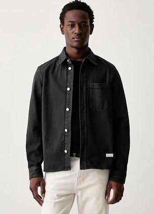 Urbanshop com ua marc o'poloсорочка чоловіча джинсова чорна 5000009822 розміри запитуйте