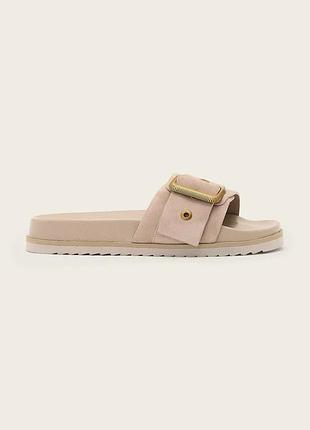 Urbanshop com ua allsaintsзамшеві шльопанці allsaints ellie western sandal колір рожевий w039fe розміри запитуйте