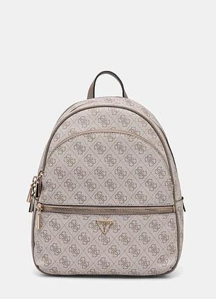 Urbanshop com ua guessрюкзак guess manhattan колір бежевий малий візерунок hwsg71 18330 розміри запитуйте
