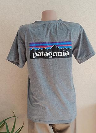 Футболка мужская серая patagonia гг м коттон