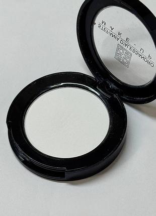 Тіні для повік stefania d’alessandro make-up matte eyeshadow компактні матові відтінок white 2