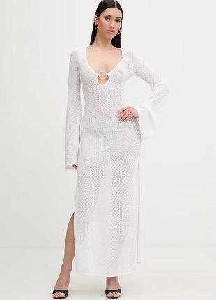 Urbanshop com ua bardot латное платье с вискозой белое однотонное 60326db размеры запитуйте