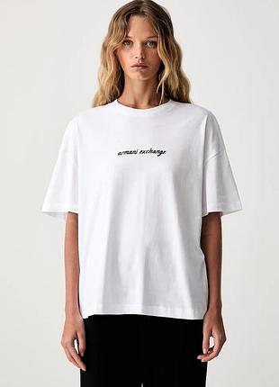 Urbanshop com ua armani exchangeфутболка женская хлопковая белая xw002766 af10356 размеры запитуйте