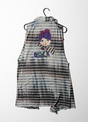 Custo barcelona vintage rock sleeveless  vest [swh017467]