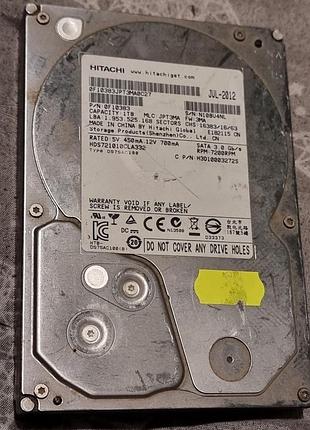39% (1 Гб не об) hdd 3.5 1 тб hitachi 7200 105-134/88.0-139 жорсткий диск хітачі hds721010cla330 1000 гб