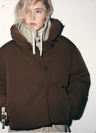 Куртка пуховік zara