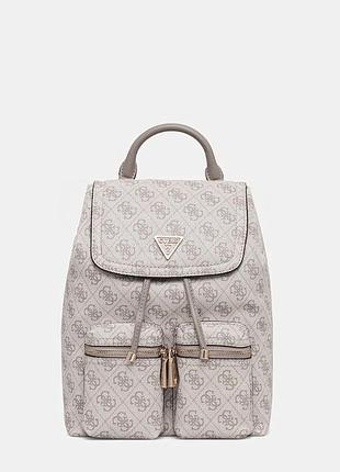 Urbanshop com ua guessрюкзак guess manhattan колір бежевий малий візерунок hwsg71 18310 розміри запитуйте