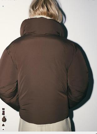 Куртка пуховік zara 5