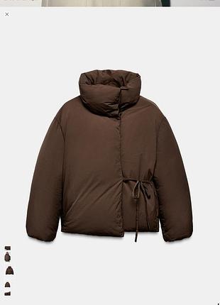 Куртка пуховік zara 6