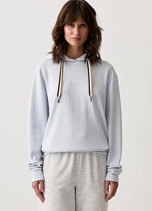Urbanshop com ua bossкофта loungwear жіноча cp stripe hoodie блакитна 50524760 розміри запитуйте