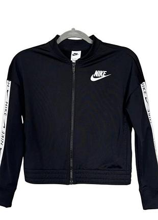 Спортивная куртка nike tricot tracksuit на молнии, детская, размер м, для подростков 137-146 см