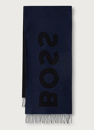 Urbanshop com ua bossшарф чоловічий з вовною rikard_35*180 чорний 50527099 розміри запитуйте