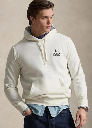 Urbanshop com ua polo ralph laurenкофта з капюшоном чоловіча з бавовною бежева 710b14661 розміри запитуйте