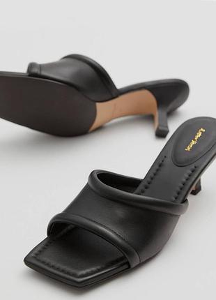 &amp; other Stories soft leather mules шкіряні наппа мюлі/0000h/
